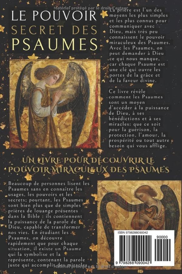 Le Pouvoir Secret des Psaumes: La clé qui ouvre la porte à la grâce, à la protection et à la faveur divine. (French Edition) by animatarot