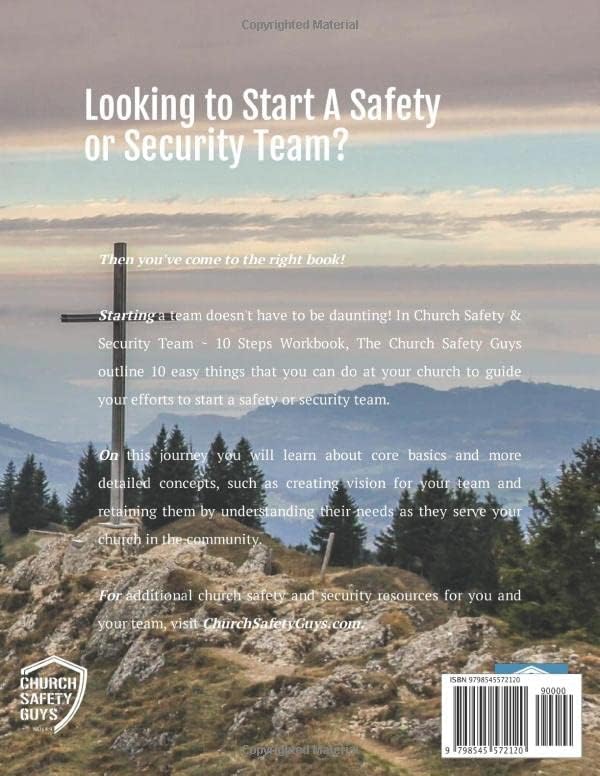 Church Safety & Security: 10 Steps to Starting Your Team ~ A Workbook by James P McGarvey