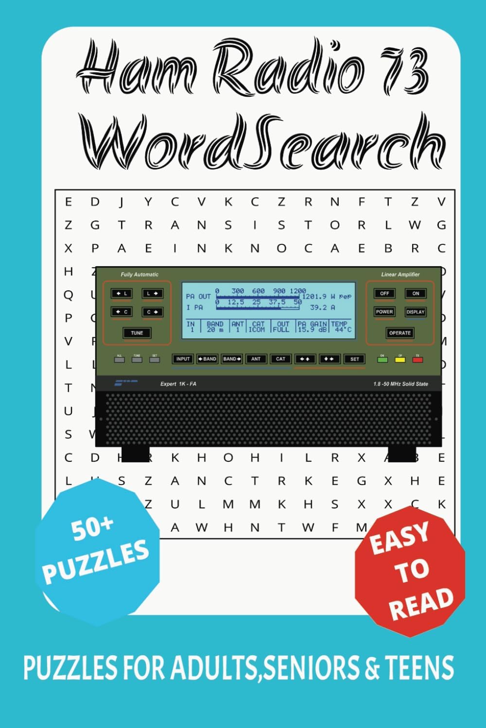 Ham Radio 73 Word Search Puzzle Book: Word Search with Easy to Read Print about Amateur Radio | 6x9 inches, 110 pages | 50+ Puzzles ... Gift for Vacations, Holidays and Free Times by F.L. Wordsmith