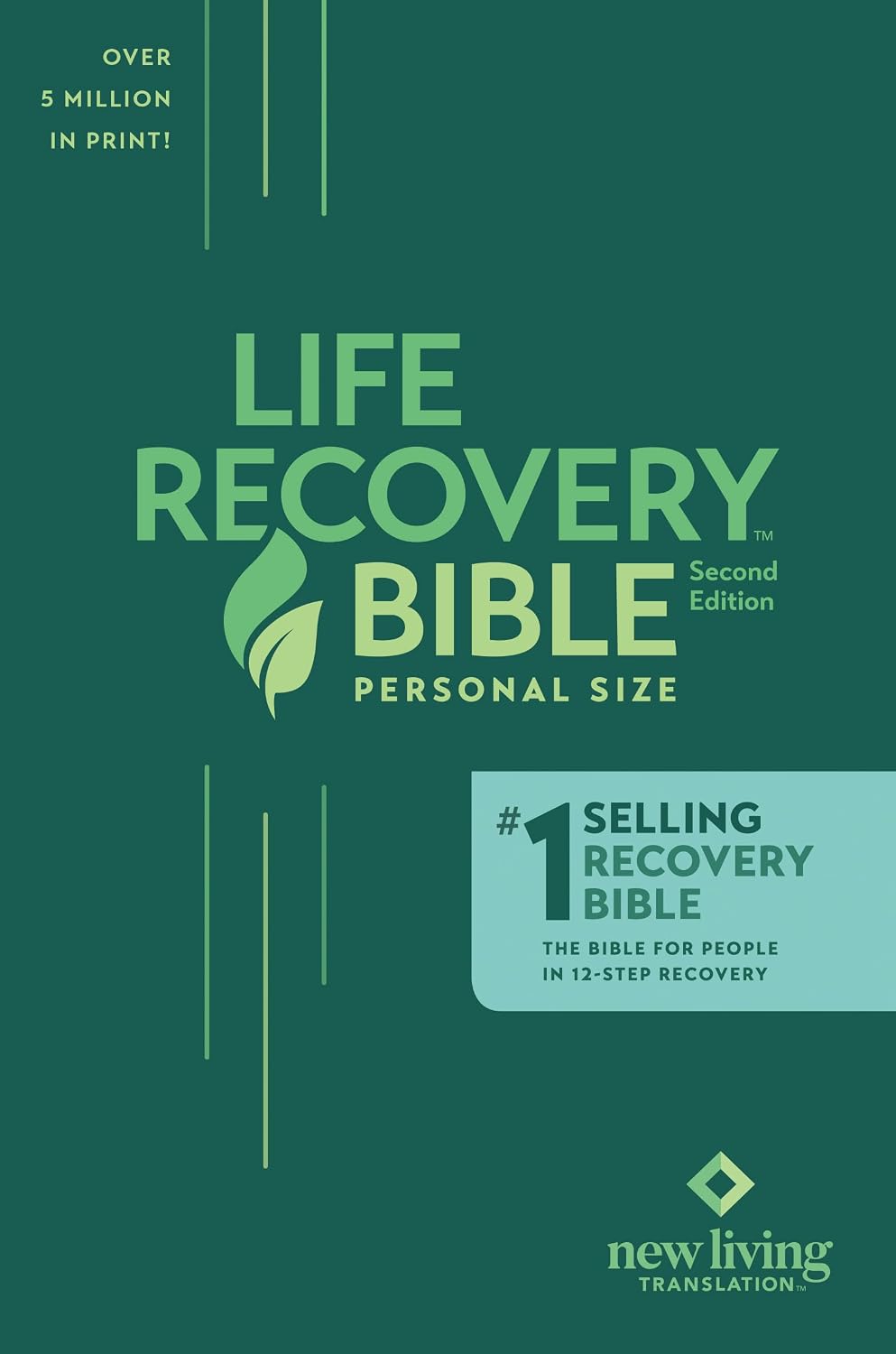 NLT Life Recovery Bible, Second Edition, Personal Size (Softcover): Addiction Bible Tied to 12 Steps of Recovery for Help with Drugs, Alcohol, Personal Struggles - With Meeting Guide by New Living Translation