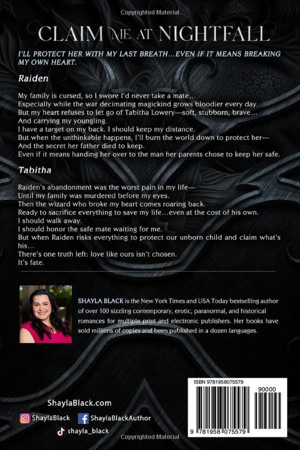 Claim Me at Nightfall (Doomsday Brethren) by Shayla Black