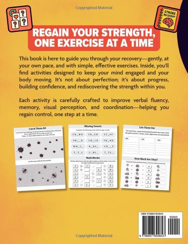 The Ultimate Stroke Recovery Activity Book by Thomas Ashford