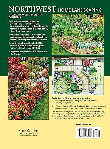 Northwest Home Landscaping, Fourth Edition: 48 Landscape Designs, 200+ Plants & Flowers Best Suited to the Northwest (Creative Homeowner) For the Pacific Northwest: WA, OR, and Western BC, Canada by Roger Holmes