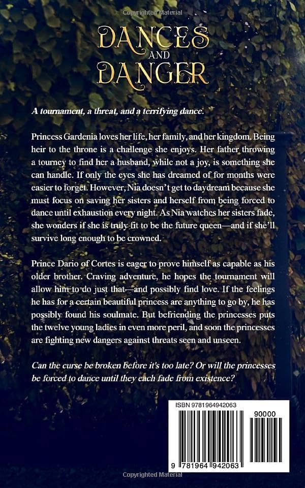Dances and Danger: A Twelve Dancing Princesses Retelling (Fairy Tales of Ambrose) by Amanda Thompson