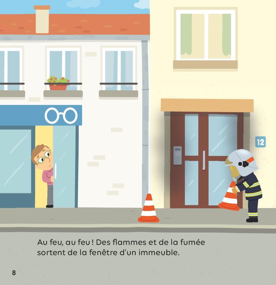 Les pompiers by Émilie Bélard