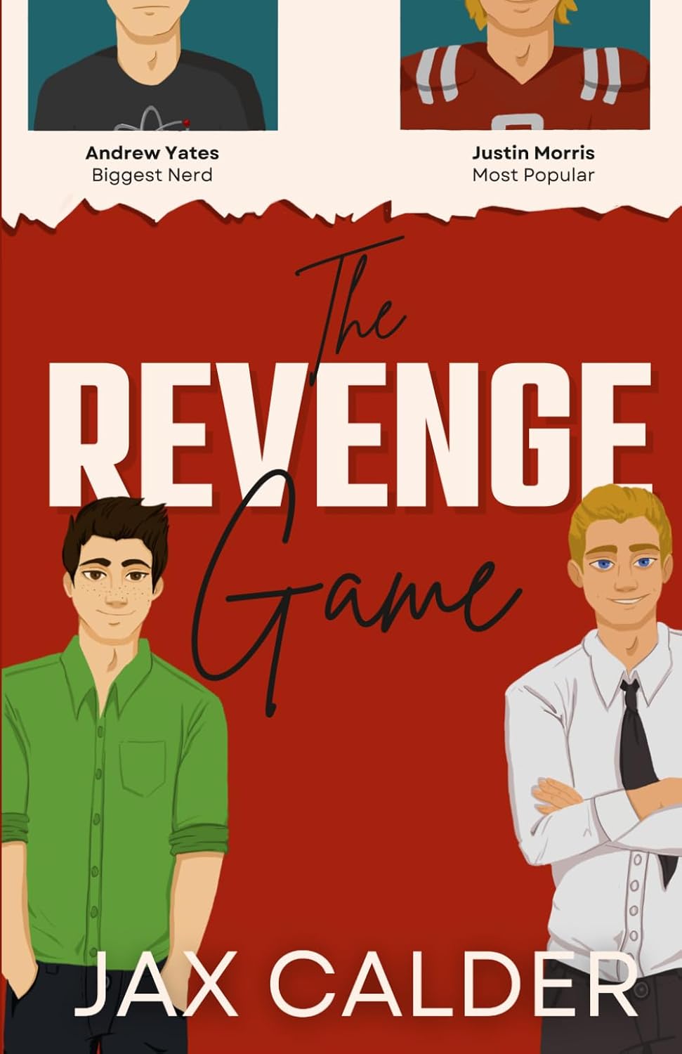 The Revenge Game: An MM Enemies to Lovers Romantic Comedy (The Revenge Club) by Jax Calder