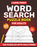 Large Print Word Search Puzzle Books for Adults: Easy to Read Word Search for Adults and Seniors to Keep the Mind Active and Sharp by CL Cor