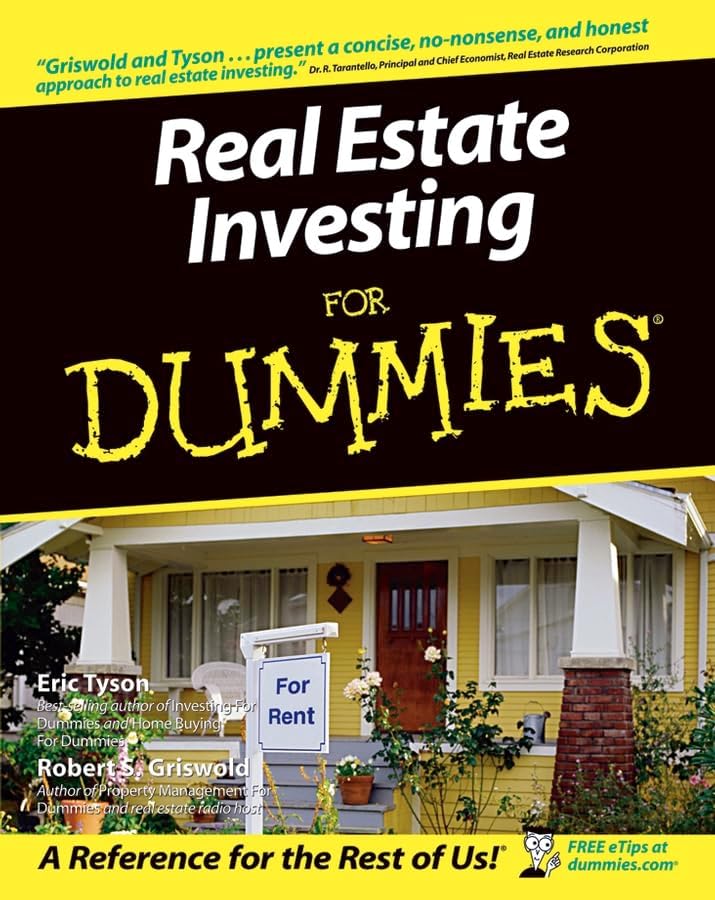 Real Estate Investing For Dummies by Eric Tyson