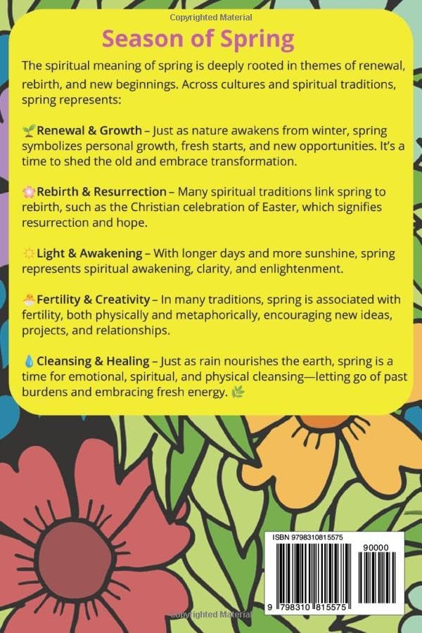 Word Search Season of Spring for Adults, Seniors, Teens: 55 Unique Word Search Puzzles with Results. 6x9 Compact Paperback by ARA's Book Publishing