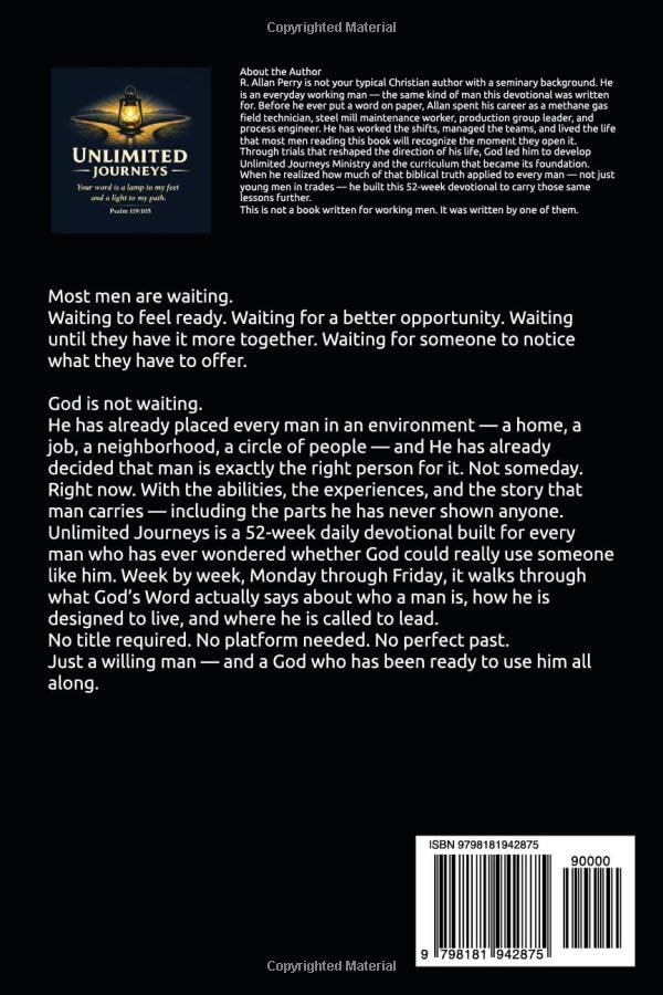 Unlimited Journeys: A 52-Week Daily Devotional by R. Allan Perry