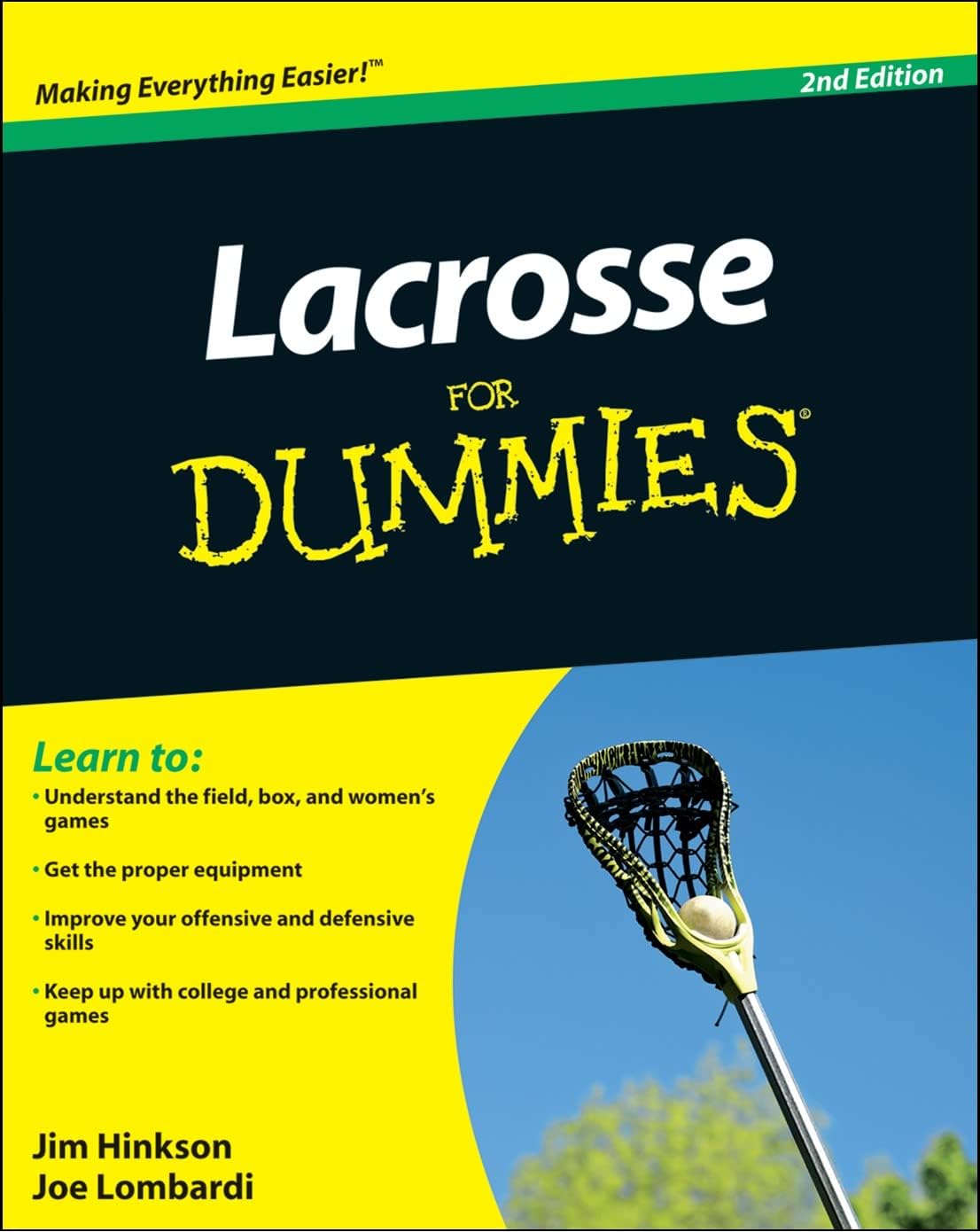 Lacrosse For Dummies (For Dummies Series) by Jim Hinkson