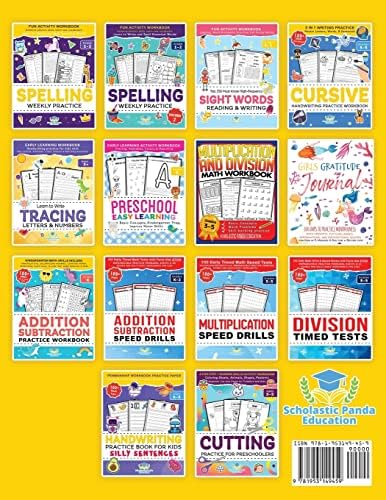 Spelling Weekly Practice for 3rd Grade: Vocabulary Builder Workbook to Learn to Write and Spell Essential Sight Words | Phonics Activities and ... Ages 8-9 (Elementary Books for Kids) by Scholastic Panda Education