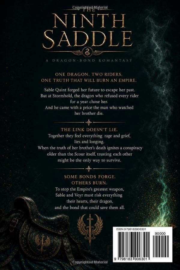 The Ninth Saddle: A Dragon-Bond Romantasy by Elven King
