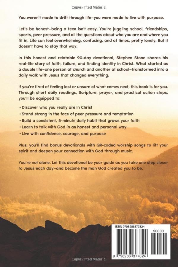 Discovering a Heart for God: 5-Minute Daily Devotionals for Teen Boys by Stephen Stone Publishing