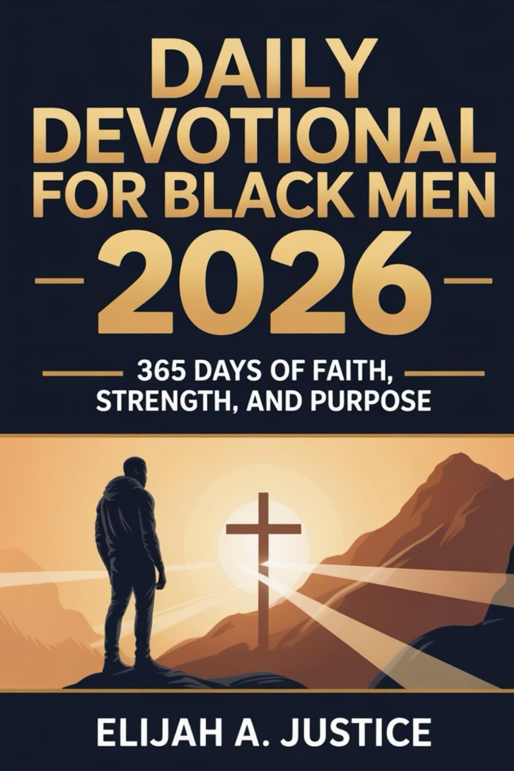 Daily Devotional for Black Men 2026: 365 Days of Faith, Strength, and Purpose by Elijah A. Justice