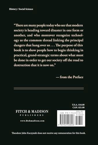 Anti-Tech Revolution: Why and How by Theodore Kaczynski
