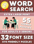 Extra Large Print Word Search Book "Eye Friendly Puzzle" for Adults & Seniors.: 32 Fond Size Word Finds with a Wide Range of Themes and Full Solutions. by BY THE WINDOW PRODUCTION