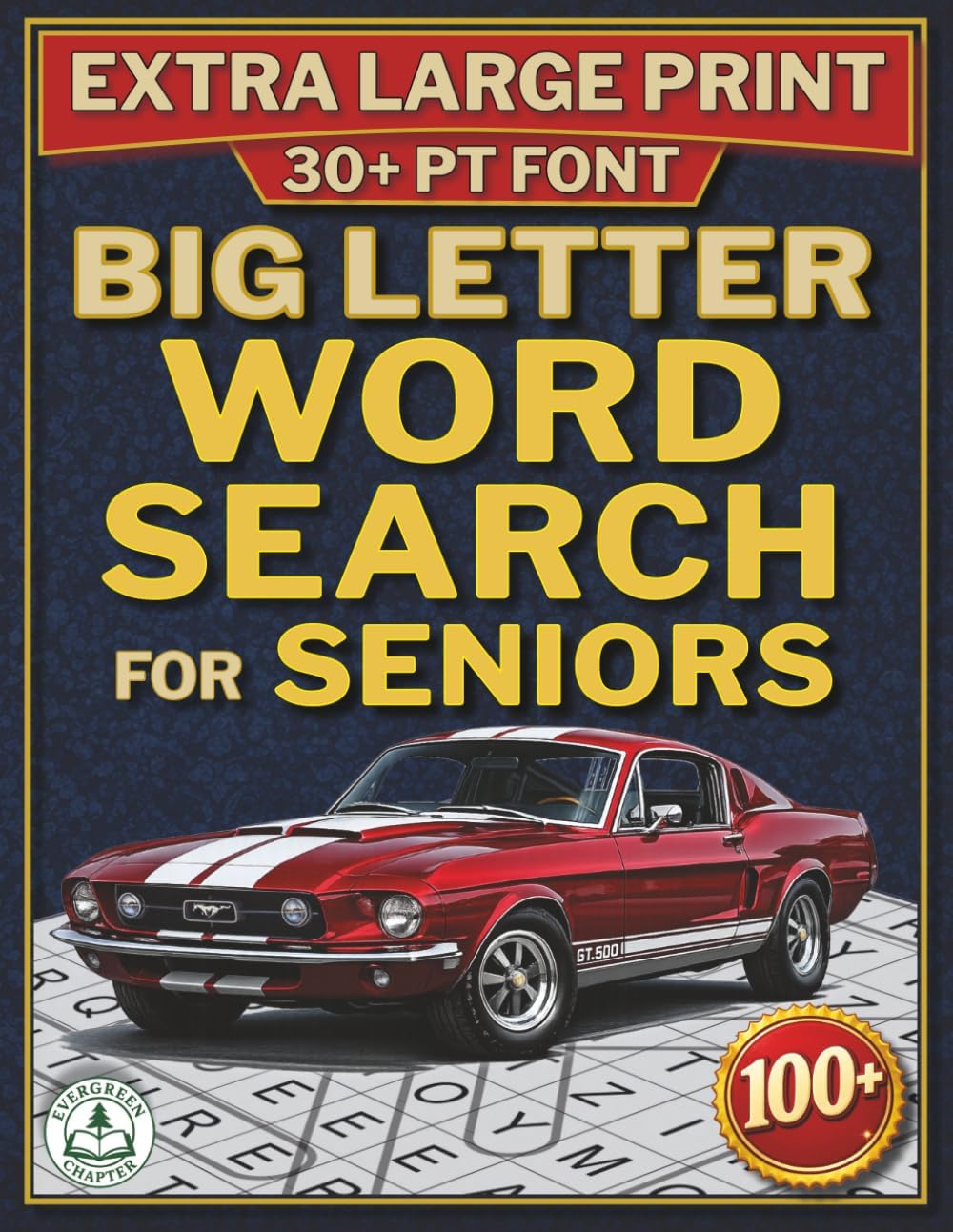 Big Letter Word Search for Seniors: Nostalgic Word Searches for Mindfulness and Brain Health – All Solutions Included (Evergreen Puzzle Classics) by Ethan James Rowland