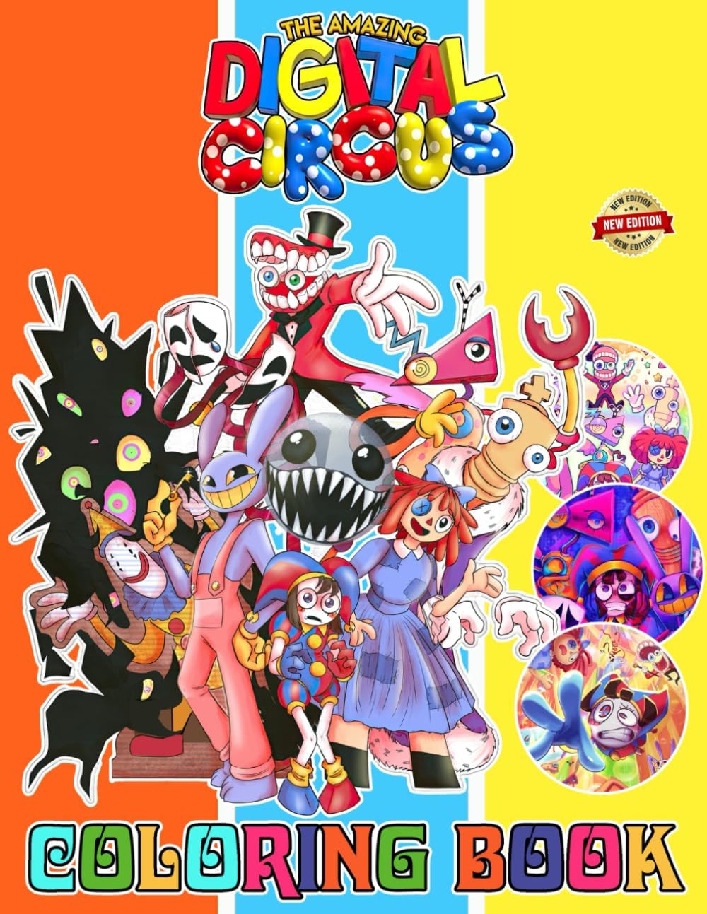 THE coloring book: 50+ Great Coloring Pages For Kids, Teens, Adults. Beautiful And Exclusive Illustrations Of Your Favorite Characters To Express Your Creativity And Create Your Masterpieces by Tajima E.Makoto