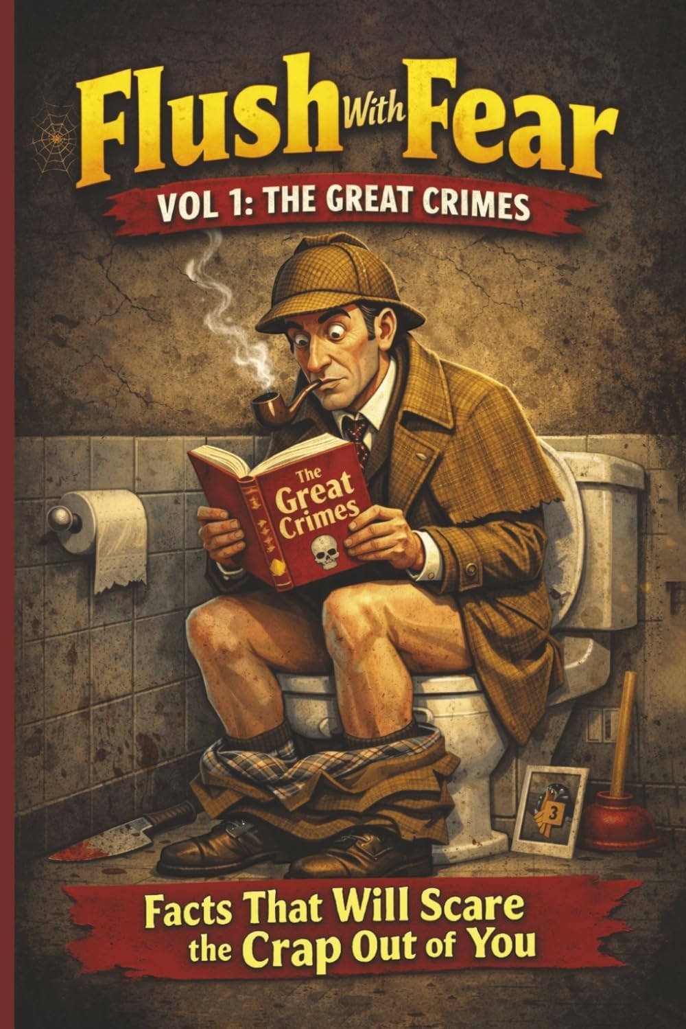 The Great Crimes Trivia Book: 600+ Questions and 40+ Profiles on History's Most Daring Heists, Cons, and Criminals | 6x9, 148 pages | Bathroom Reader ... (Flush With Fear - True Crime Trivia Books) by Rafferty Vane