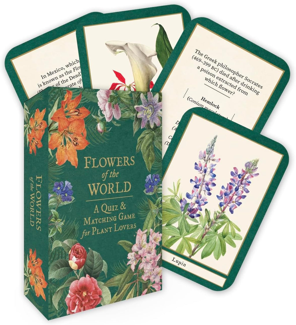 Flowers of the World: A Matching and trivia game for plant lovers by Pyramid