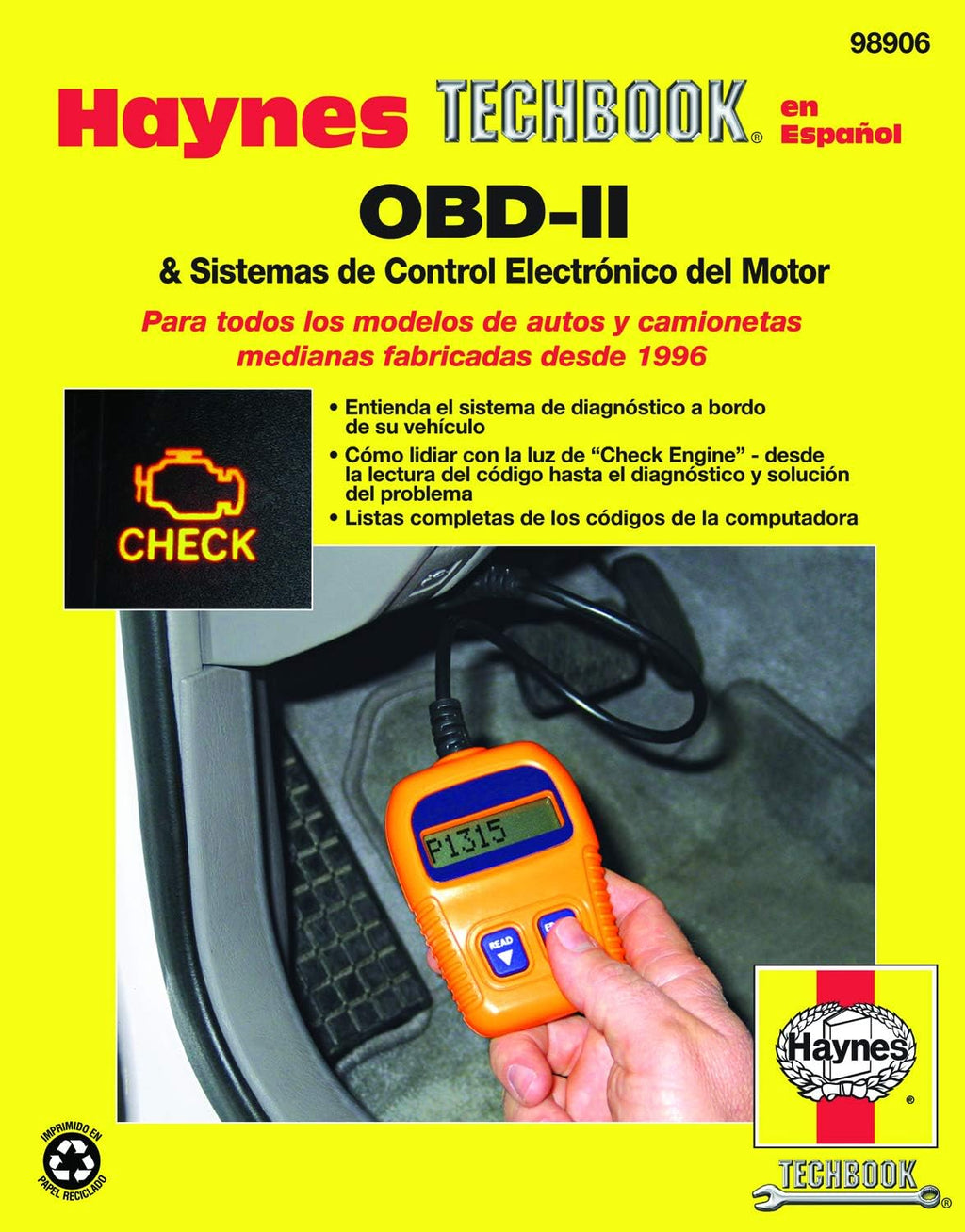 OBD-II & Sistemas de Control Electronico del Motor (Haynes Techbook) (Spanish Edition) by Bob Henderson