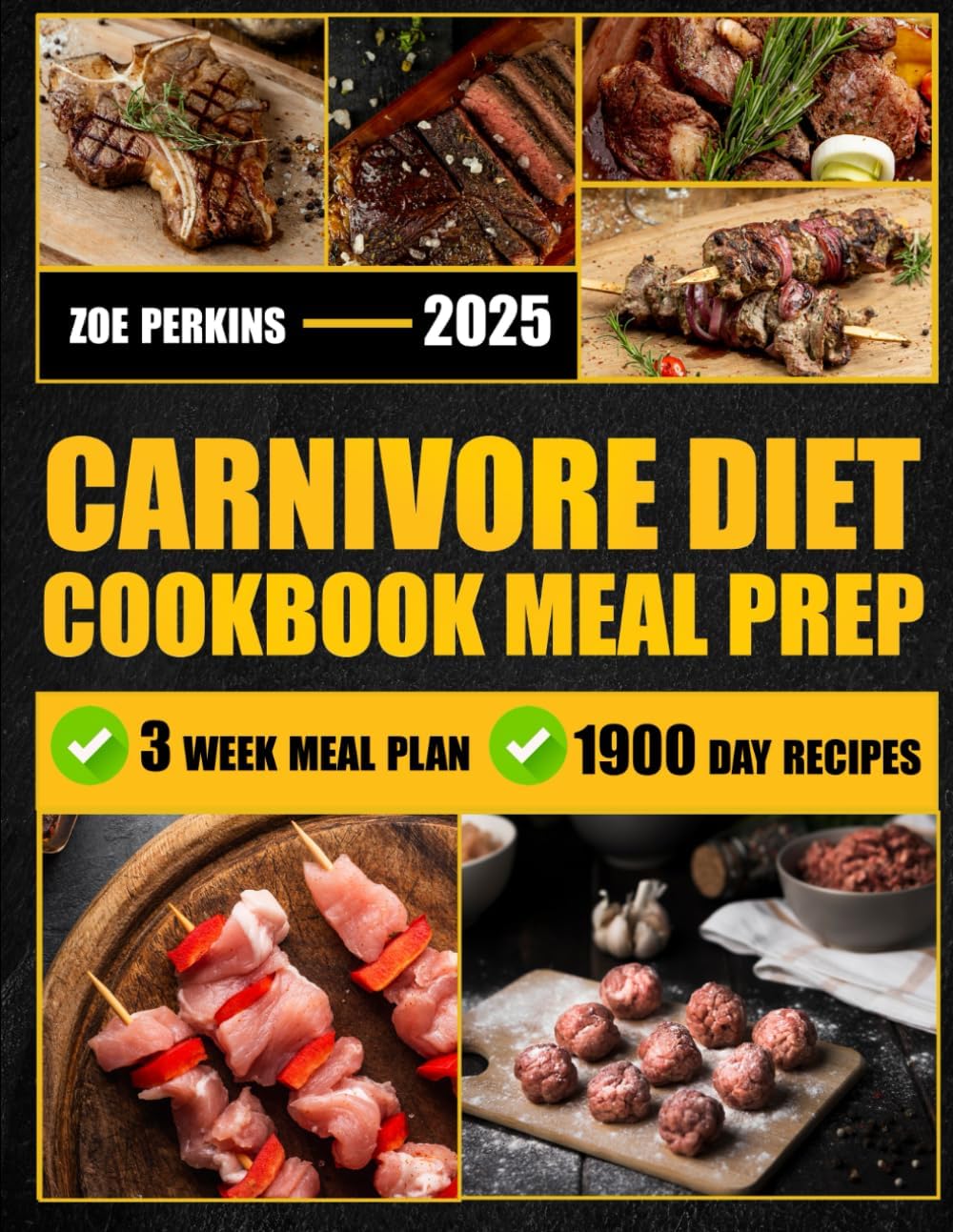 Carnivore Diet Cookbook Meal Prep: Master Effortless Protein-Packed Meals with Simple Prep Strategies that Save Time and Boost Energy by Zoe Perkins
