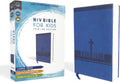NIV, Bible for Kids, Large Print, Leathersoft, Blue, Red Letter, Comfort Print: Thinline Edition (Easy-to-Read, Easy-to-Carry) by Zondervan