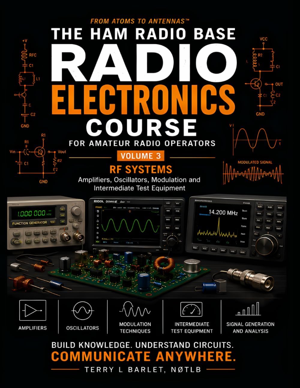 Radio Electronics for Amateur Radio Operators - RF Systems: From Atoms to Antennas™ by Terry L Barlet, N0TLB