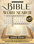 Bible Word Search Large Print: A Fun Brain-Boosting Word Find Puzzle Book Themed Around The Book of Genesis and Stories of Creation, Perfect for Adults, Seniors, and Teens by EJ'S Puzzles