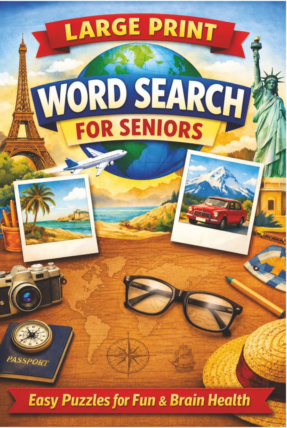 Word Search For Seniors: Keep your mind sharp by JJ George Ashford