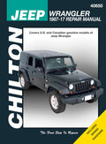 Chilton Total Car Care Jeep Wrangler 1987-2017 Repair Manual (Chilton's Total Care) Chilton by Mike Stubblefield