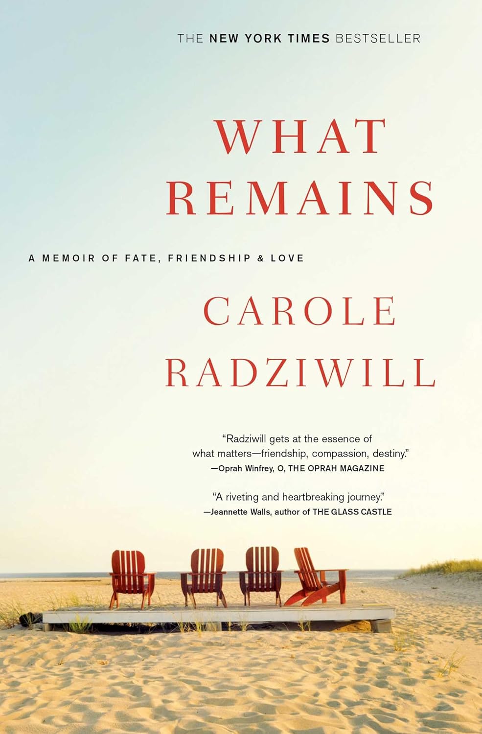 What Remains: A Memoir of Fate, Friendship, and Love by Carole Radziwill