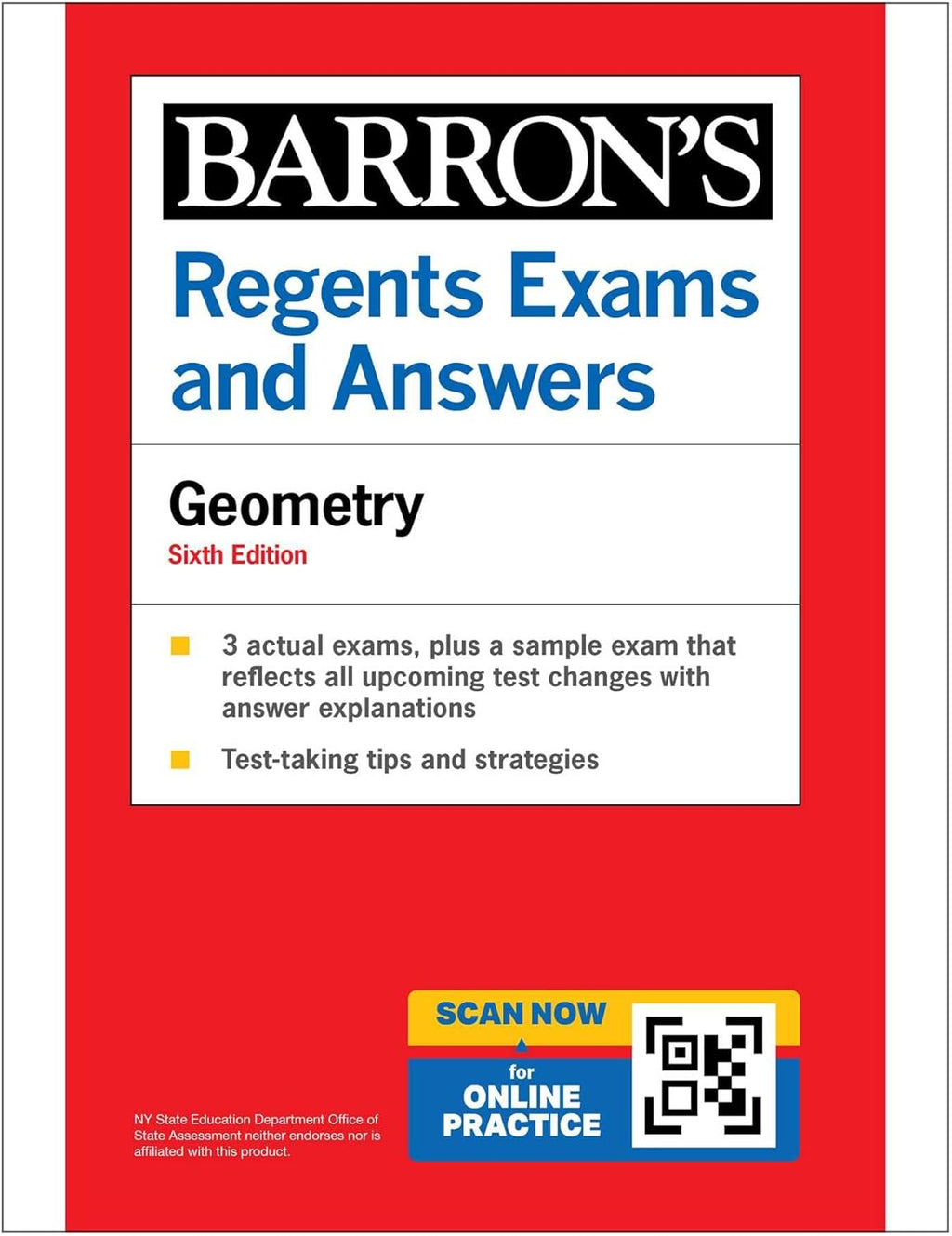 Regents Exams and Answers: Geometry, Sixth Edition (Barron's New York Regents) by Andre Ph.D. Castagna Ph.D.