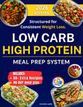 LOW CARB HIGH PROTEIN MEAL PREP COOKBOOK: Prep Smarter and Enjoy Quick, High-Protein Recipes That Save Time, Simplify Your Week, and Make Healthy Eating Effortless, Delicious, and Stress-Free. by Caroline Ladle