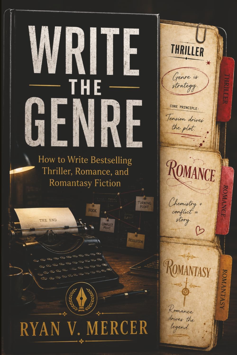 WRITE THE GENRE: The Working Writer's Guide to Thriller, Romance, and Romantasy by Ryan V. Mercer