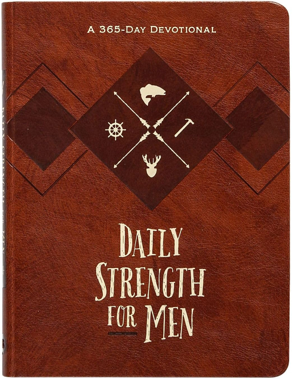 Daily Strength for Men: A 365-Day Devotional (Faux Leather) – Inspirational Words of Wisdom for Men Who Seek to Draw Strength from God’s Word, Great Gift for Men, Father’s Day, Birthdays, and More by Chris Bolinger