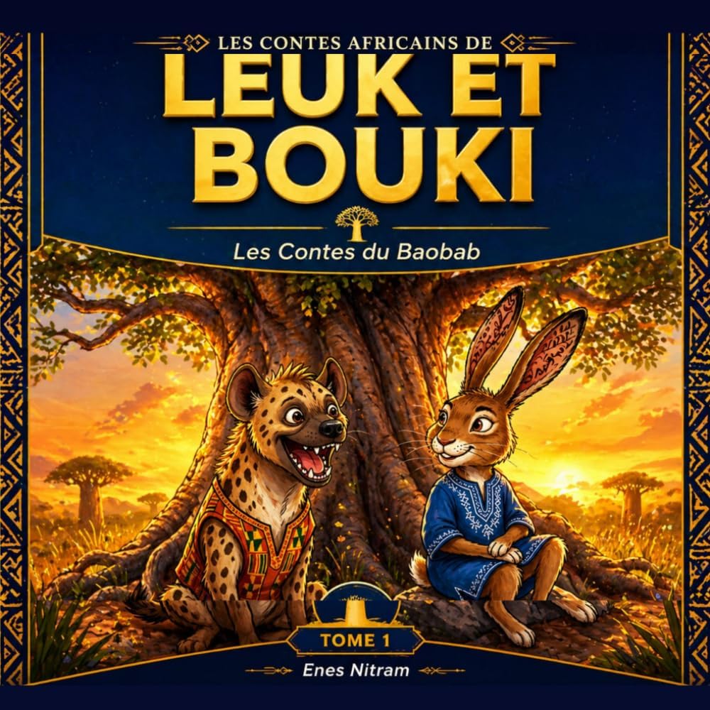 Leuk et Bouki — Les Contes du Baobab: 10 histoires africaines pour les enfants du monde entier (French Edition) by Enes Nitram