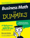 Business Math For Dummies (For Dummies Series) by Mary Jane Sterling