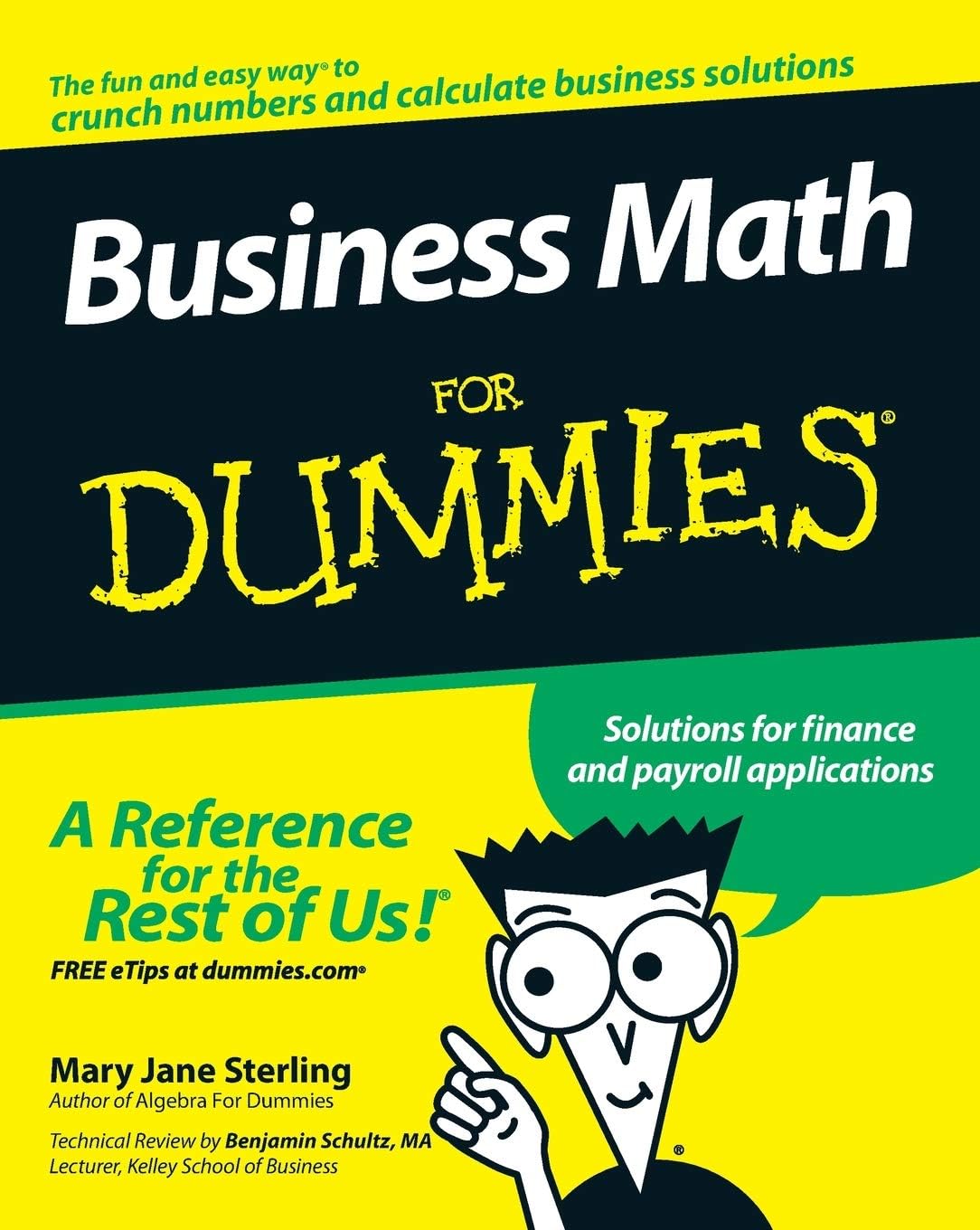 Business Math For Dummies (For Dummies Series) by Mary Jane Sterling