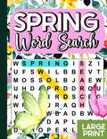 2024 Spring Word Search Puzzle Book: 2000+ Word Large Print Wordfind Book for Seniors, Adults, Teens, Activity Puzzle Book for Fun & Relaxation with ... Fun Gift for Spring & Easter. 8.5 x 11 in by BADREE23
