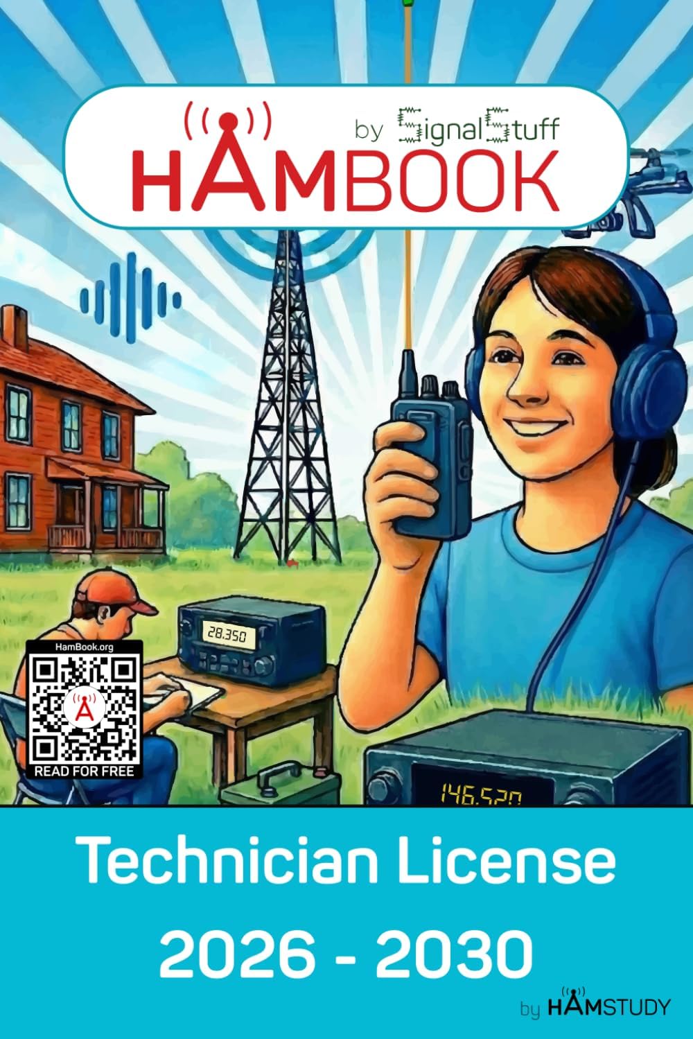 HamStudy Technician License HamBook (2026 - 2030) by HamStudy