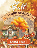 Crisp Leaves, Fall Word Search Book for Adults and Teens – Large Print: Relaxing and Fun Autumn Word Search Puzzles in Large Print – Cozy Indoor ... Puzzles for Teens, Adults, and Seniors) by Pixel Punk Studio