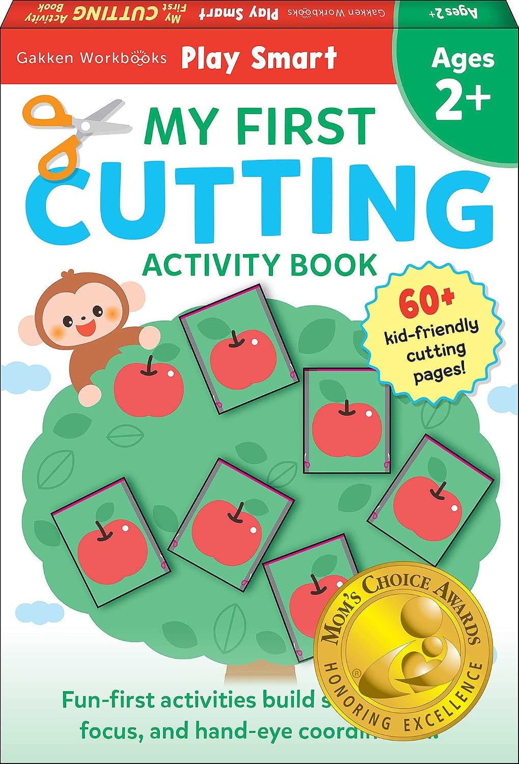 Play Smart My First CUTTING BOOK: For Ages 2+ by Gakken early childhood experts