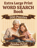 Large Print Word Search for Seniors: 200 Easy-to-Read Nostalgic Puzzles for Memory and Brain Exercise: Featuring Extra Large Print, Relaxing Nostalgic ... (Large Print Brain Games Collection) by J N Hart