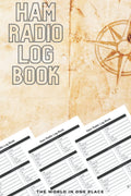 Ham Radio Log Book: The world in one Place | Logbook For Ham Radio Operators | Radio-wave Frequency & Power Test Logbook | Radio is not old Radio is classic by Arrich