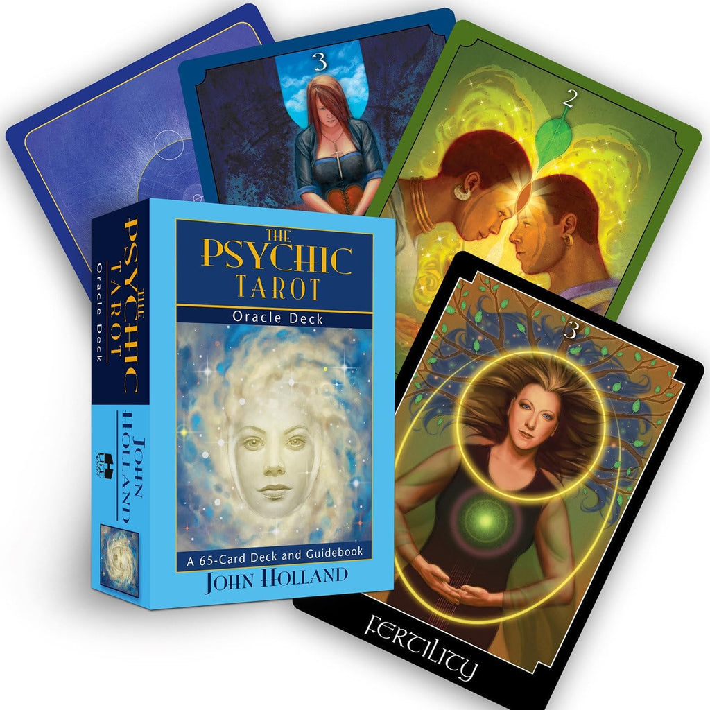 The Psychic Tarot Oracle Deck: A 65-Card Deck and Guidebook by John Holland