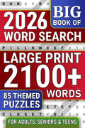 Big 2100+ Words, Word Search Large Print For Adults: Themed Word Find Puzzles Book For Seniors & Teens To Keep Mind Active, Fun Large Print Word Search With Solutions by Orion Puzzling