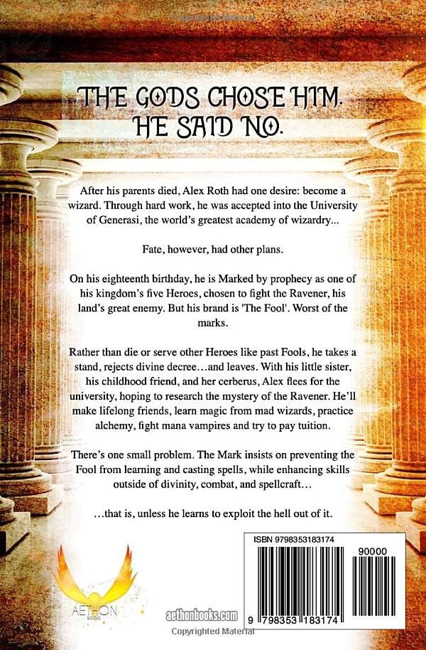 Mark of the Fool: A Progression Fantasy Epic by J.M. Clarke