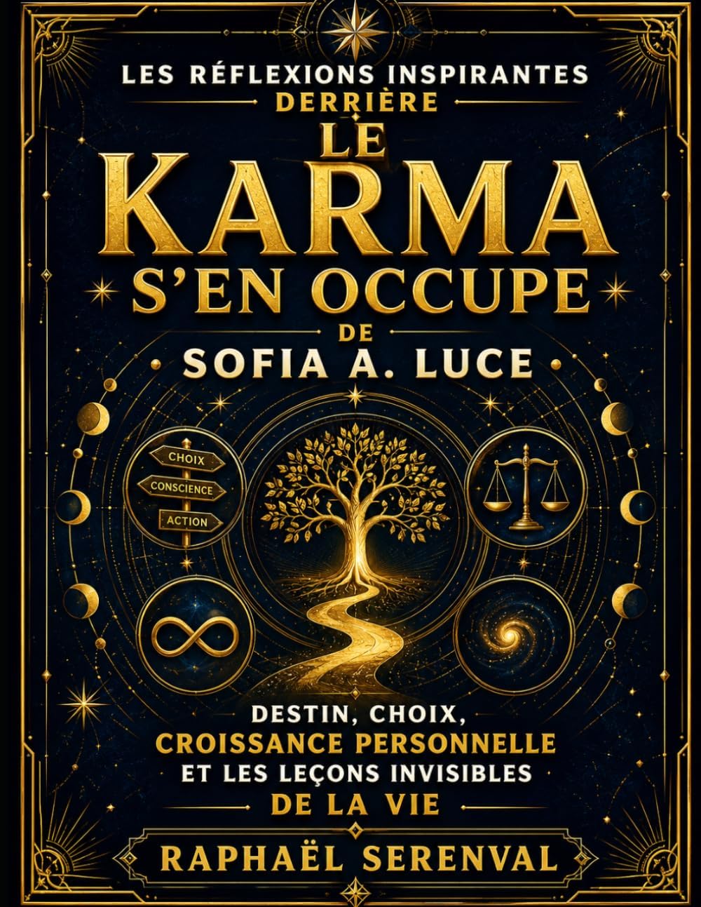 Les Réflexions Inspirantes Derrière Le Karma S'occupe De Sofia a. Luce: Destin, Choix, Croissance Personnelle Et Les Leçons Invisibles De La Vie (French Edition) by Raphaël Serenval